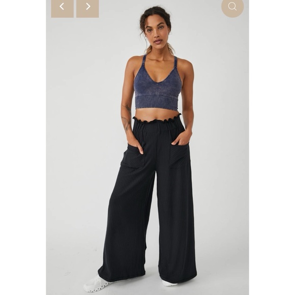 Free People Blissed Out Wide Leg Pants - Picture 5 of 7